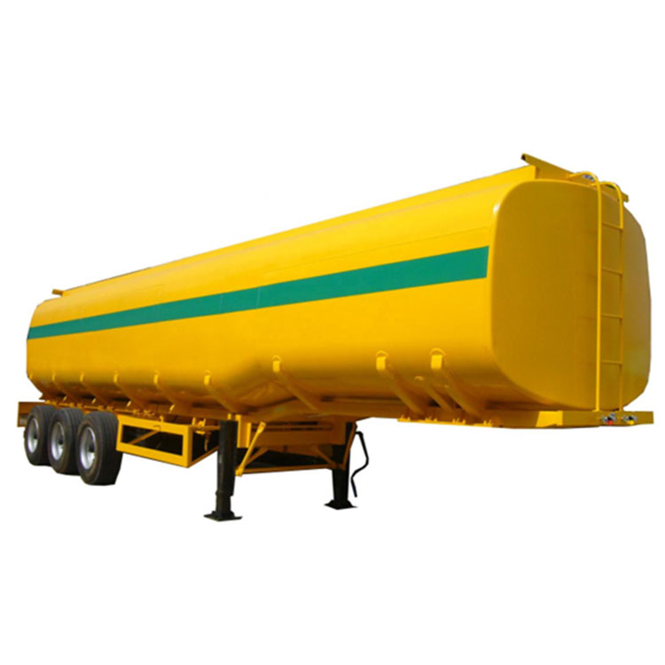 Τέσσερις άξονες 60CBM Oil Tank Semi Trailer