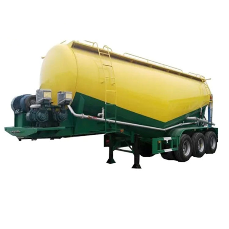 Τριάξονες 30 M3 Bulk Cement Semi Trailer